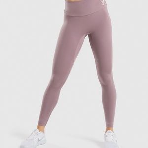 womens gymshark taupe training leggings